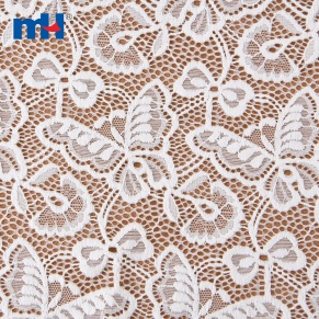 Butterfly Nylon Stretch Lace Fabric
