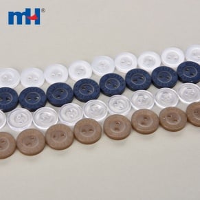 Resin Button with Round Groove