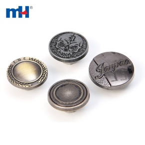 Metal Denim Button