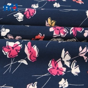 30S Printed Rayon Fabric for Dress